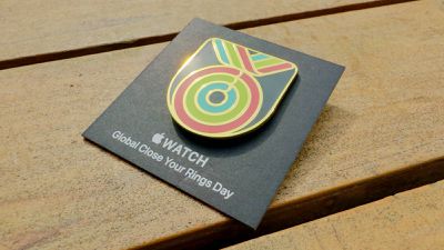 Global Close Your Rings Day Pin